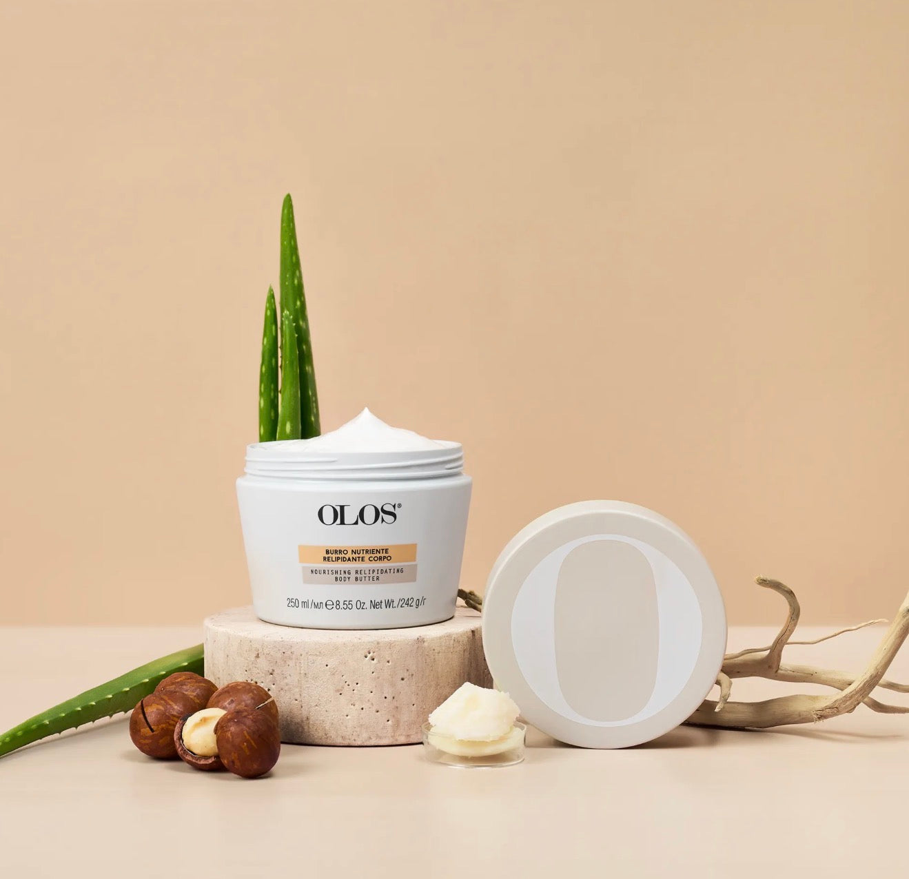 OLOS Burro Nutriente Relipidante Corpo - 250 ml.